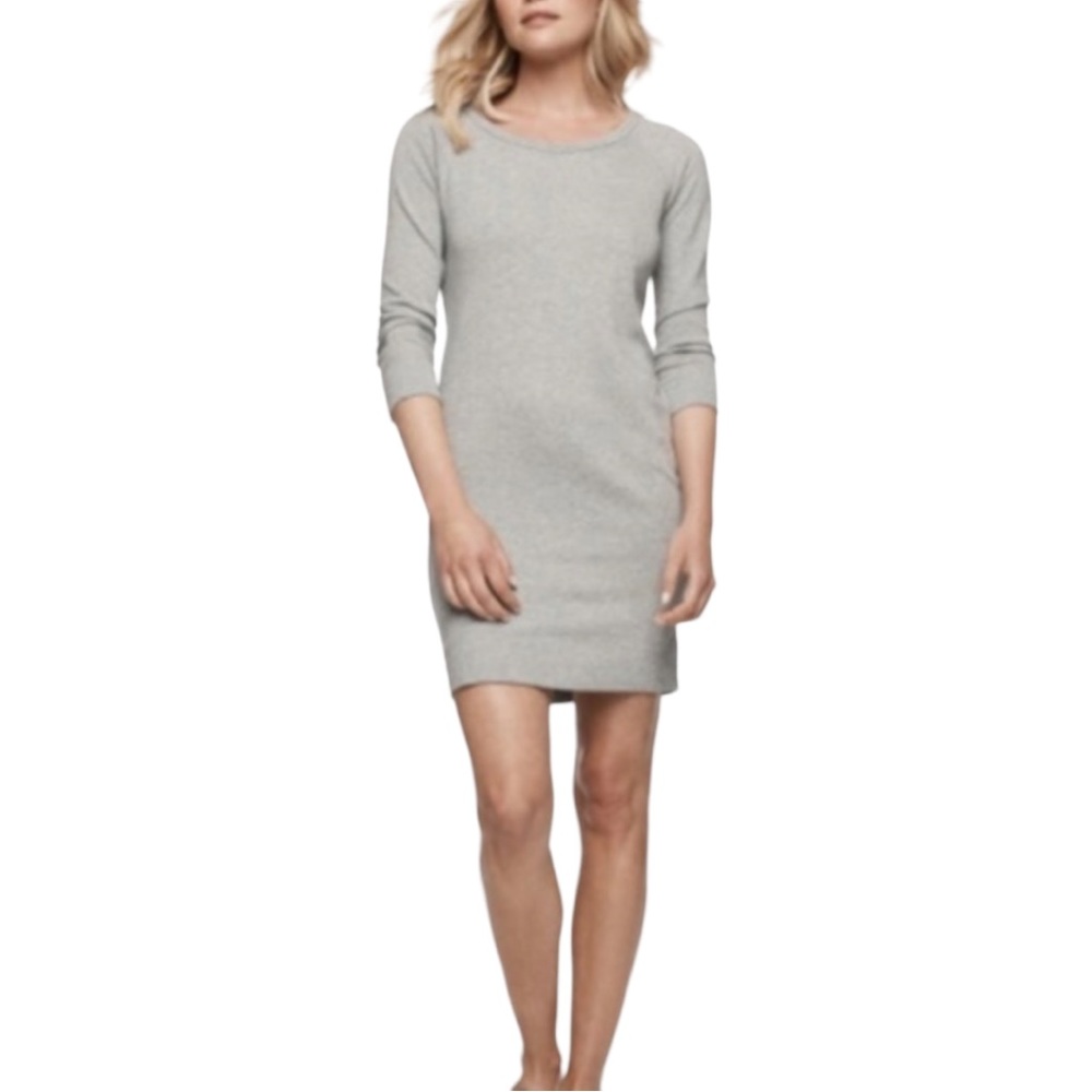 James Perse Gray Mini Dress